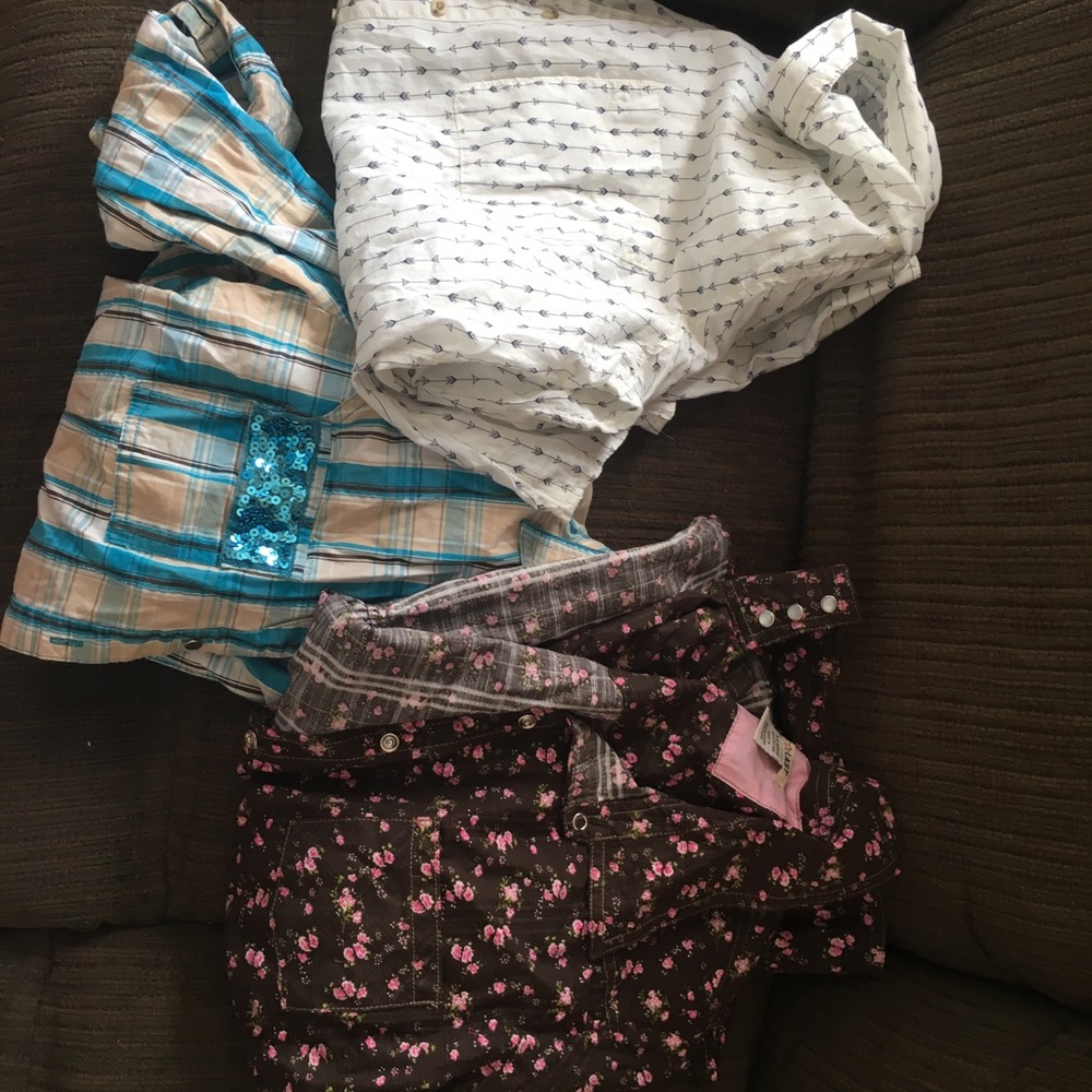 Long sleeve button ups